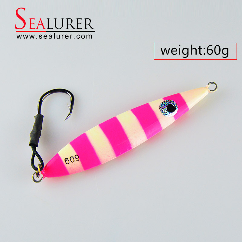 pink stripe lure